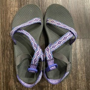 Women’s purple chacos